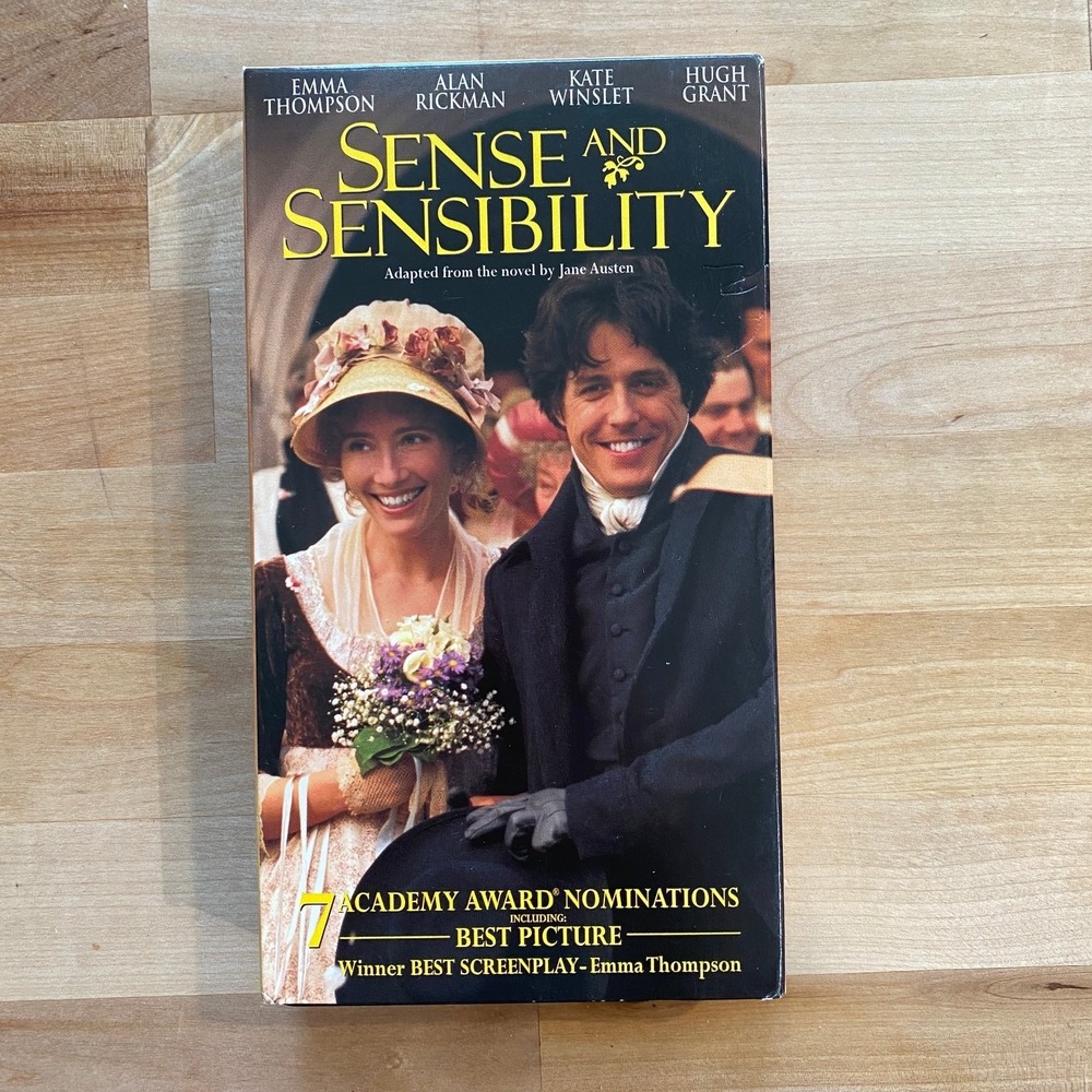 Sense and Sensibility VHS 1995 Romance Drama Columbia TriStar PG